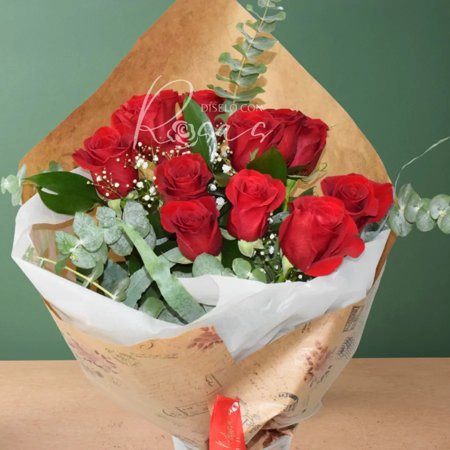 12 ROSAS ROJAS 3 Rosas Rojas - Imagen 1